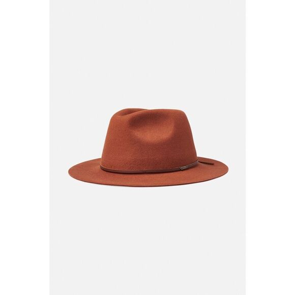 ✨BRIXTON WESLEY PACKABLE BROWN FEDORA✨ - Picture 4 of 11
